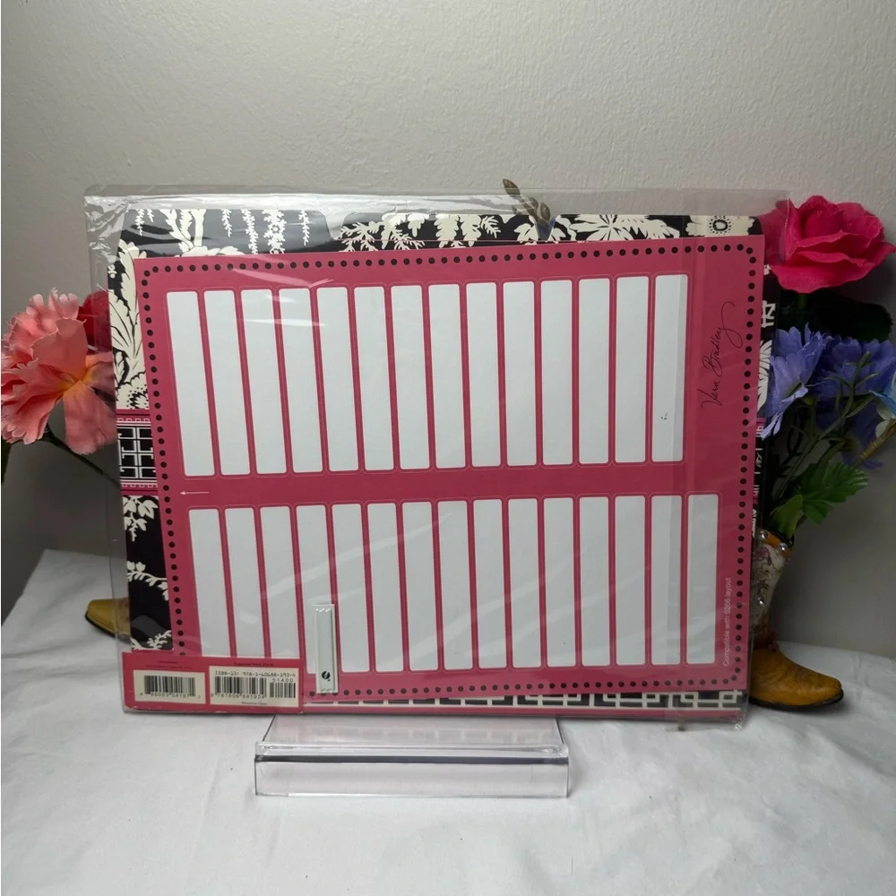 NWT Vera Bradley Imperial Toile File Folders Retired Pattern